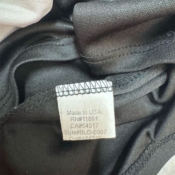 EUC Bailey44 Women's XS Black & White Floral Long Sleeve Knee Dress - Picture 4 of 5